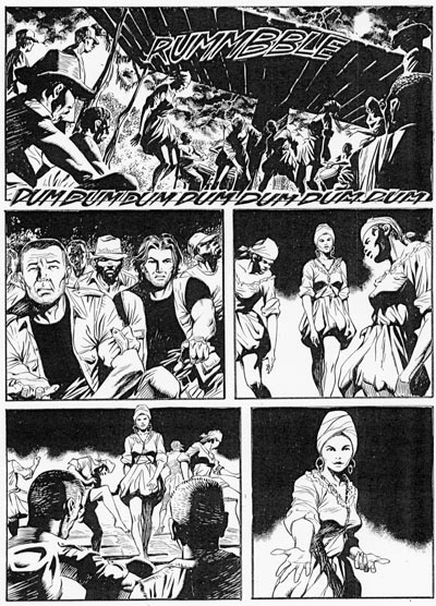 Tavola dal numero 93<br>disegni di Marcello Dotti<br><i>(c) 2007 Sergio Bonelli Editore</i>