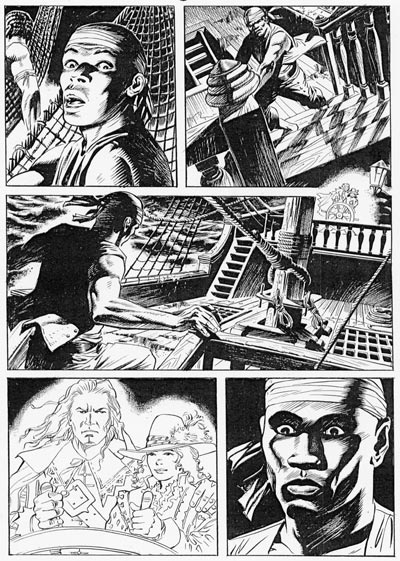 Tavola dal numero 93<br>disegni di Marcello Dotti<br><i>(c) 2007 Sergio Bonelli Editore</i>