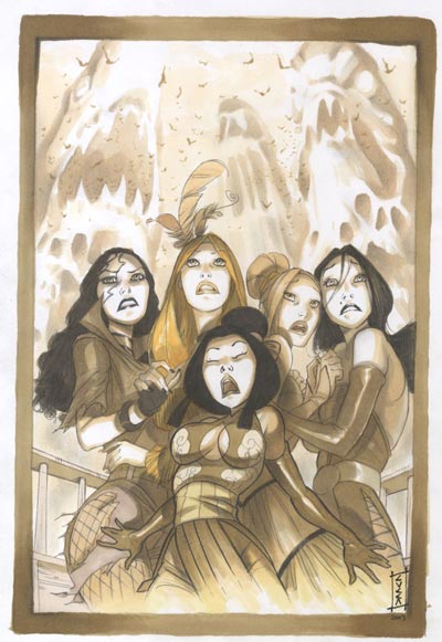 Routes des Maisons Rouges: Sketch<br>disegni di Vincenzo Cucca<br><i>(c) 2006 GGStudio</i>