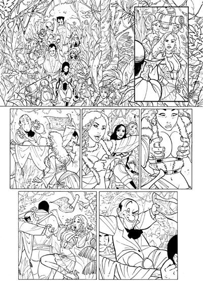 Numero 2 - Tavola 20<br>disegni di Vincenzo Cucca<br><i>(c) 2007 GGStudio</i>