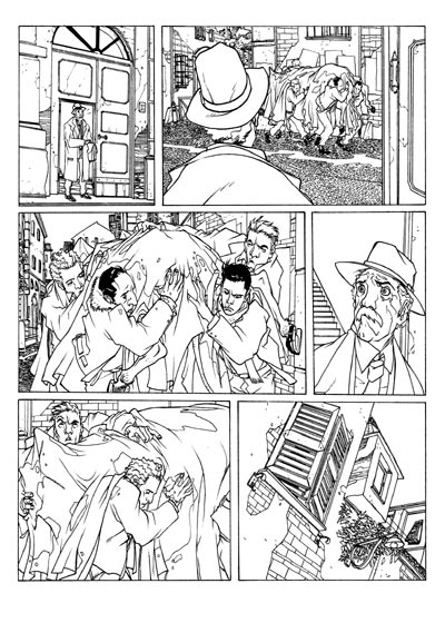 Tavola 02 China<br>disegni di Carmine Di Giandomenico<br><i>(c) 2007 aventi diritto</i>