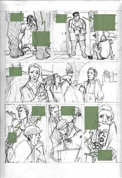 Tavola 04 Matita<br>disegni di Carmine Di Giandomenico<br><i>(c) 2007 aventi diritto</i>