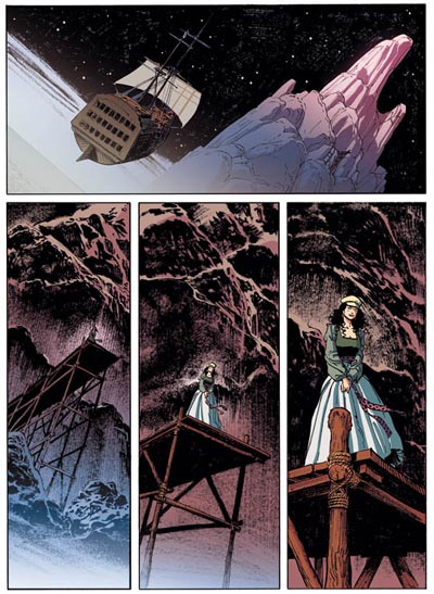 Tavola 53/250<br>disegni di Bruno Brindisi, colori Studio Tenderini<br><i>(c) 2007 Sergio Bonelli Editore</i>