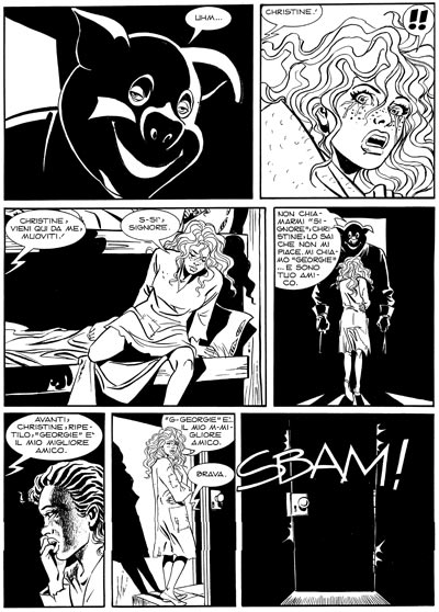 Tavola tratta dal Maxi 10, seconda storia<br>disegni di Montanari & Grassani<br><i>(c) 2007 Sergio Bonelli Editore</i>