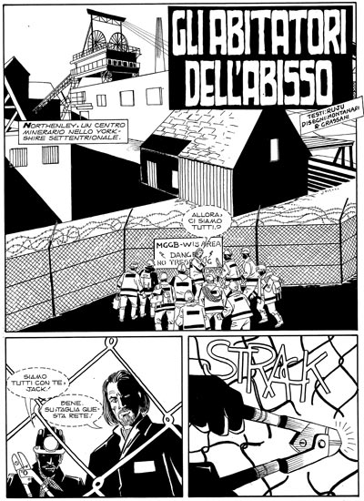 Tavola tratta dal Maxi 10, terza storia<br>disegni di Montanari & Grassani<br><i>(c) 2007 Sergio Bonelli Editore</i>