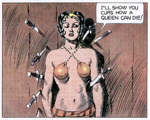 A. Raymond: Azura, cos� muore una regina<br><i>(c) 1990 by Kitchen Sink Press</i>