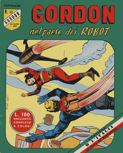 Il Gordon edito dalla Corno<br><i>(c) 1961, editore Corno</i>