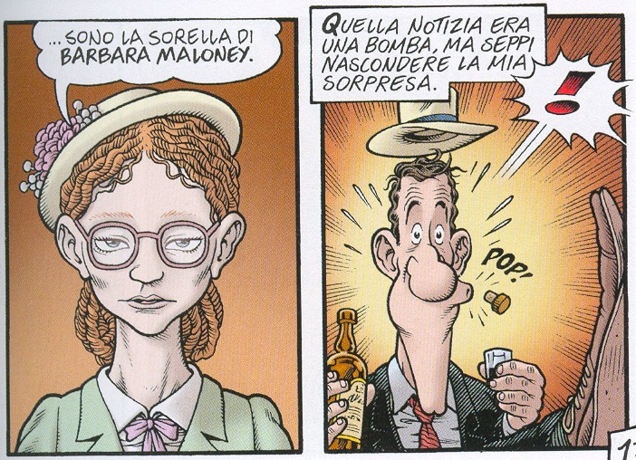 La svolta nelle indagini La svolta nelle indagini<br>disegni di Massimo Bonfatti<br><i>(c) 2007 SBE</i>