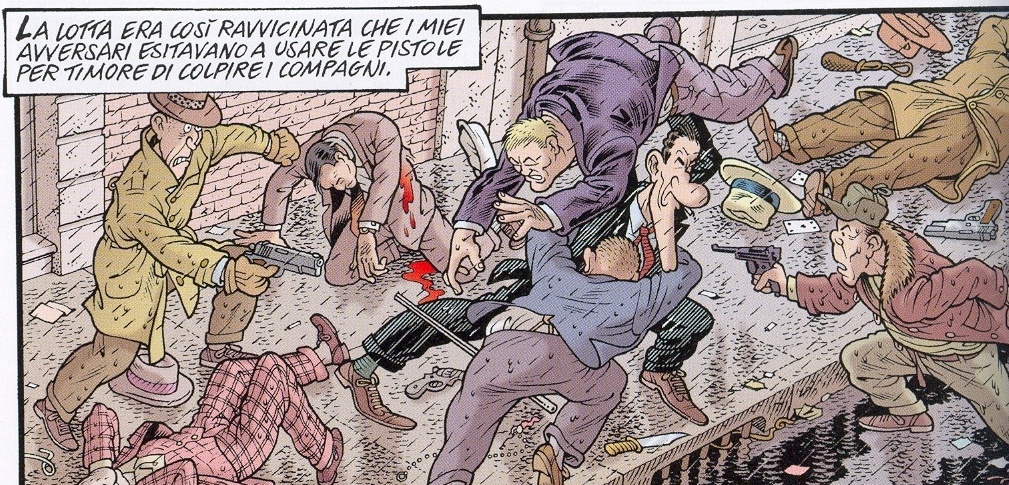 Una normale chiacchierata tra duri Una normale chiacchierata tra duri<br>disegni di Massimo Bonfatti<br><i>(c) 2007 SBE</i>