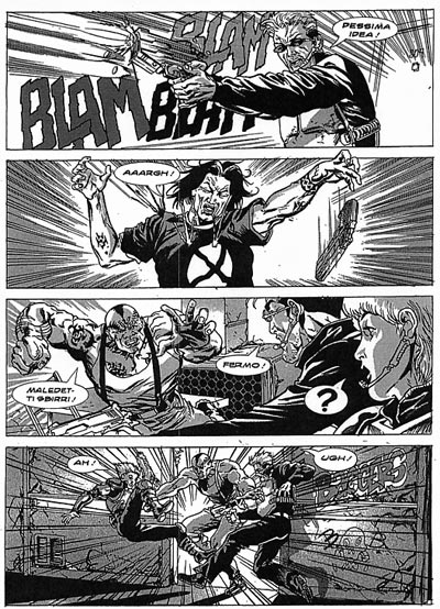 Tavola 38/194<br>disegni di Paolo Di Clemente<br><i>(c) 2007 Sergio Bonelli Editore</i>