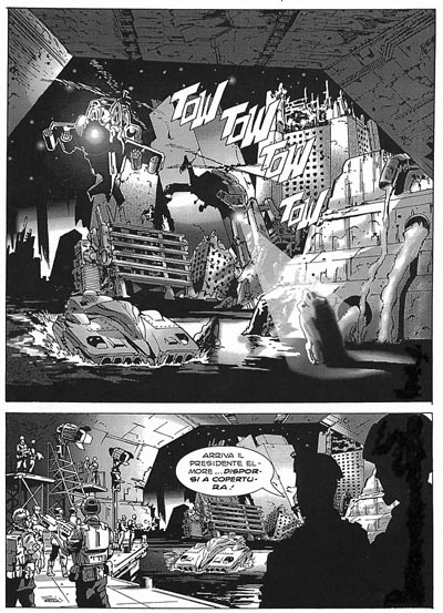Tavola 29/195<br>disegni di Paolo Di Clemente<br><i>(c) 2007 Sergio Bonelli Editore</i>