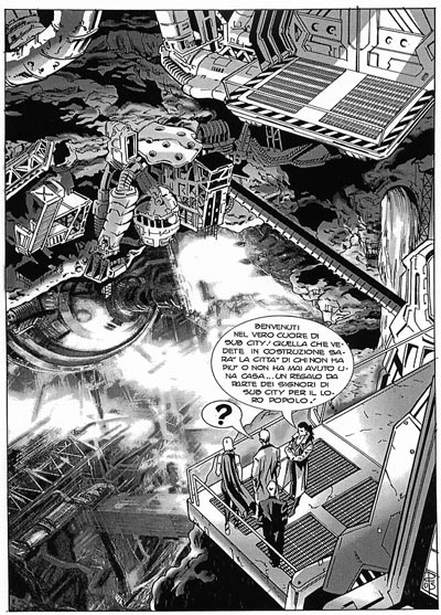 Tavola 64/195<br>disegni di Paolo Di Clemente<br><i>(c) 2007 Sergio Bonelli Editore</i>