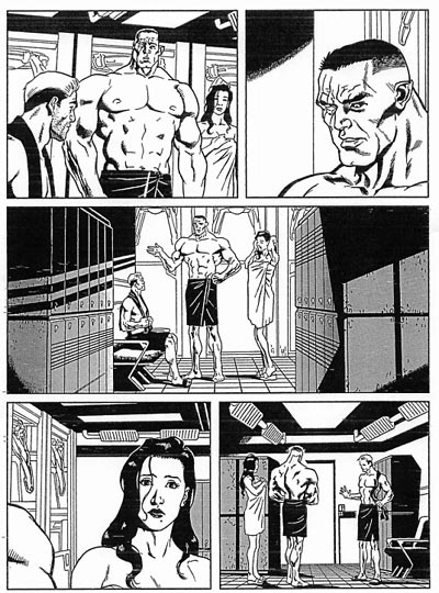 Tavola 66/198<br>disegni di Giancarlo Olivares<br><i>(c) 2007 Sergio Bonelli Editore</i>
