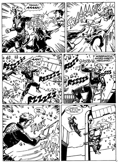 Tavola 63/Almanacco 2007<br>disegni di Patrizia Mandanici e Silvia Corbetta<br><i>(c) 2007 Sergio Bonelli Editore</i>