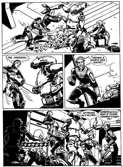 Tavola 77/Almanacco 2007<br>disegni di Patrizia Mandanici e Silvia Corbetta<br><i>(c) 2007 Sergio Bonelli Editore</i>