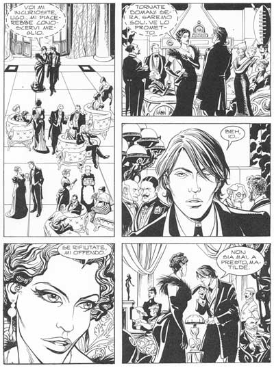 Tavola tratta dal numero 2<br>disegni di Massimo Rotundo<br><i>(c) 2007 Sergio Bonelli Editore</i>