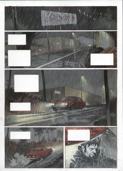 Volume 2 Tavola 1<br>disegni di Andrea Mutti, colori di Angelo Busacchini<br><i>(c) 2007 Edizioni BD</i>