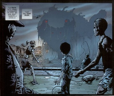 La Peste, uno dei quattro cavalieri dell'Apocalisse La Peste, uno dei quattro cavalieri dell'Apocalisse<br>Spawn 99, pag. 13<br><i>(c) 2007 Image Comics / Panini Comics</i>