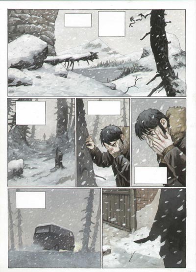 Volume 2 Tavola 34<br>disegni di Andrea Mutti, colori di Angelo Busacchini<br><i>(c) 2007 Edizioni BD</i>