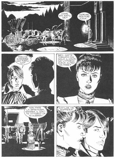 Tavola tratta dal numero 3 Tavola tratta dal numero 3<br>disegni di Alessandro Nespolino<br><i>(c) 2007 Sergio Bonelli Editore</i>