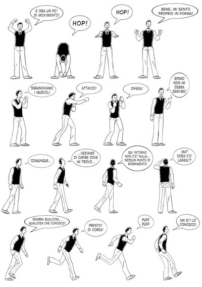 Volume 1 Tavola 5<br>disegni di Marco Galli<br><i>(c) 2007 Edizioni EssEffe</i>