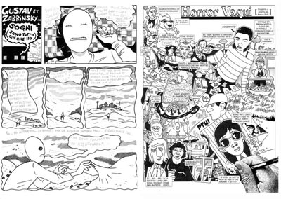 Marco Galli, lavori passati: Gustav & Zabrinsky - Horror Vaqui<br>disegni di Marco Galli<br><i>(c) 2007 degli autori</i>