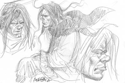 Davy Jones<br>disegni di Alessio Coppola<br><i>(c) 2007 Les Humano�des Associ�s</i>