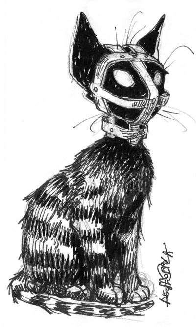 Il gatto della Polypheme<br>disegni di Alessio Coppola<br><i>(c) 2007 Les Humano�des Associ�s</i>