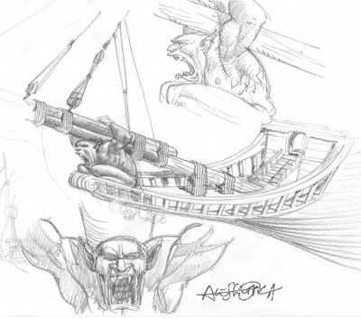 La Polypheme<br>disegni di Alessio Coppola<br><i>(c) 2007 Les Humano�des Associ�s</i>