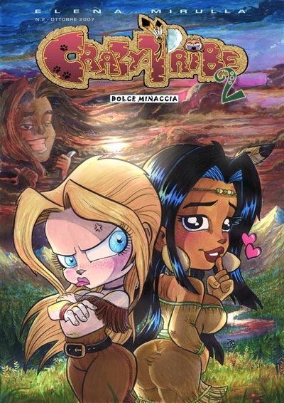 Crazy Tribe numero 2<br>disegni e colori di Elena Mirulla<br><i>(c) 2007 Salvatore Taormina</i>