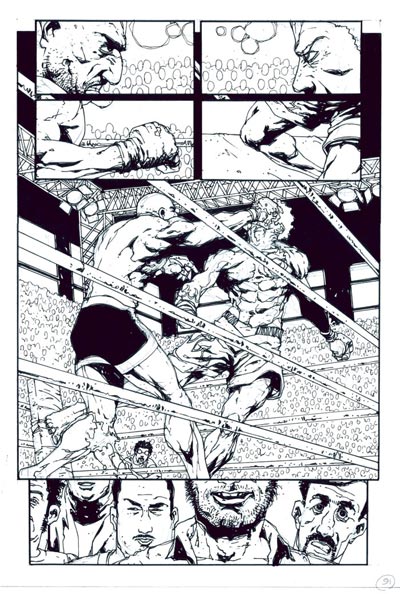 Tavola 91 - Edizione Italiana<br>disegni di Alberto Ponticelli<br><i>(c) 2007 Edizioni BD</i>