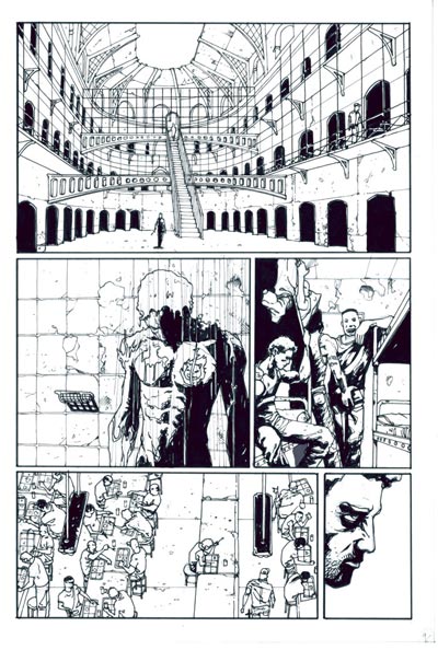 Tavola 96 - Edizione Italiana<br>disegni di Alberto Ponticelli<br><i>(c) 2007 Edizioni BD</i>