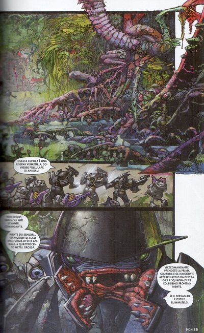 Il pericolo in agguato Il pericolo in agguato<br>pag.19<br><i>(c) 2007 Panini Comics / Bungie / Microsoft / Marvel</i>