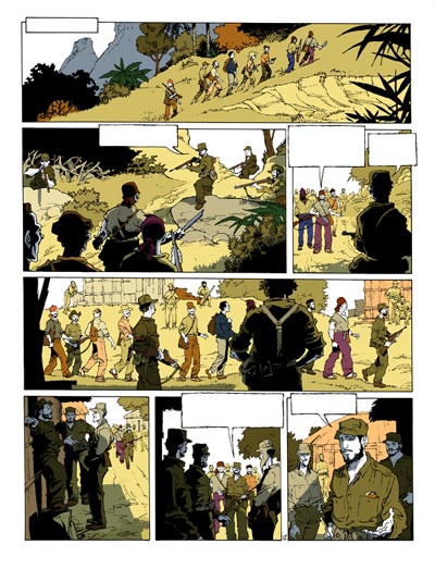 Tavola 12 - Volume 2<br>disegni e colori di Stefano Casini<br><i>(c) 2007 Editions Mosquito</i>