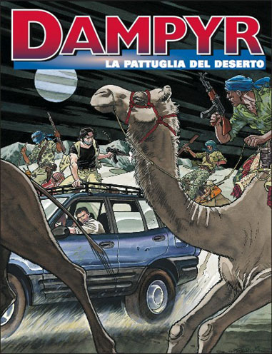Dampyr 89<br>Copertina di Enea Riboldi<br><i>(c) 2007 SBE</i>