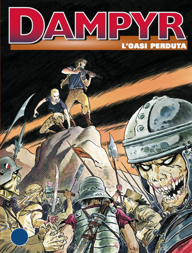 Dampyr 90<br>Copertina di Enea Riboldi<br><i>(c) 2007 SBE</i>