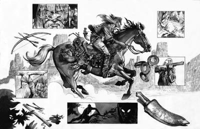Numero 1 - Tavole 6 & 7<br>disegni di Fabio Celoni<br><i>(c) 2007 Edizioni Star Comics</i>