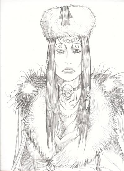 Yaga Vissarionova<br>disegni di Fabio Celoni<br><i>(c) 2007 Edizioni Star Comics</i>