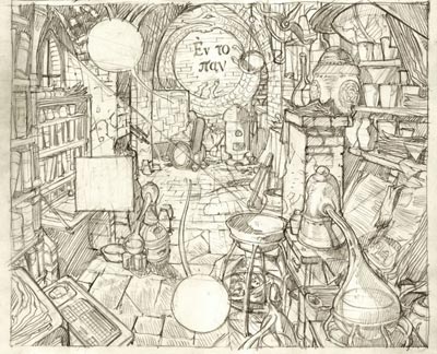 Numero 1 - Tavola 1 - Vignettaa<br>disegni di Fabio Celoni<br><i>(c) 2007 Edizioni Star Comics</i>