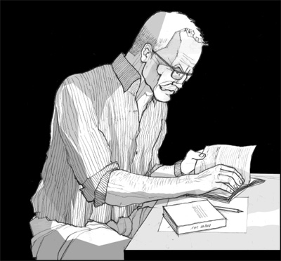 Carmelo Tancredi<br>illustrazione di F.Carofiglio<br><i>(c) 2007 Rizzoli</i>