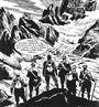Il ghiacciaio<br>disegni di Michele Rubini, Zagor n.509, pag.50<br><i>(c) 2007 Sergio Bonelli Editore</i>