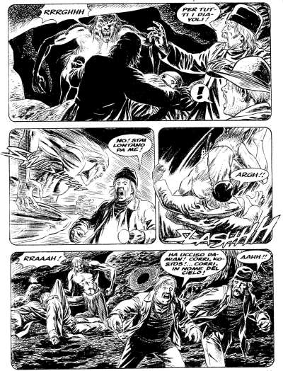 Numero 95 - Tavola 47<br>disegni di Giuliano Piccininno<br><i>(c) 2008 Sergio Bonelli Editore</i>