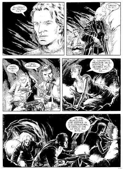Numero 95 - Tavola 69<br>disegni di Giuliano Piccininno<br><i>(c) 2008 Sergio Bonelli Editore</i>
