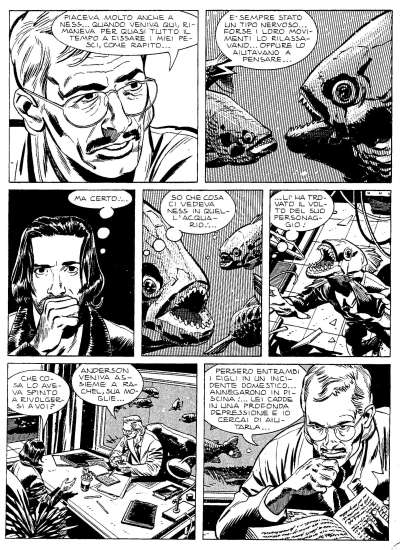 Numero 96 - Tavola 73<br>disegni di Alessandro Baggi<br><i>(c) 2008 Bonelli Editore</i>