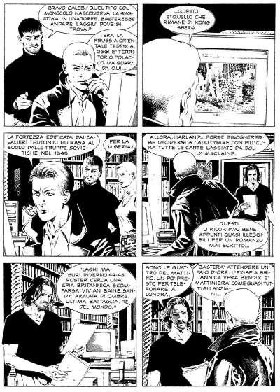 Numero 97 - Tavola 20<br>disegni di Alessandro Bocci<br><i>(c) 2008 Sergio Bonelli Editore</i>