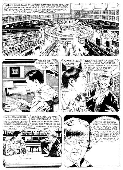 Numero 97 - Tavola 74<br>disegni di Alessandro Bocci<br><i>(c) 2008 Sergio Bonelli Editore</i>
