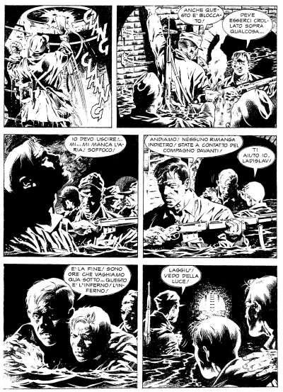 Numero 97 - Tavola 88<br>disegni di Alessandro Bocci<br><i>(c) 2008 Sergio Bonelli Editore</i>