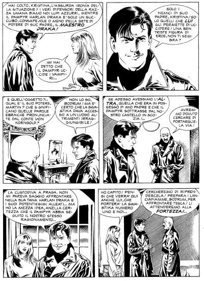 Numero 98 - Tavola 61<br>disegni di Alessandro Bocci<br><i>(c) 2008 Sergio Bonelli Editore</i>