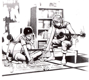 Episodio 2: la canzone dimenticata Episodio 2: la canzone dimenticata<br>disegni di Motoro Mase<br><i>(c) 2007 Planet Manga</i>