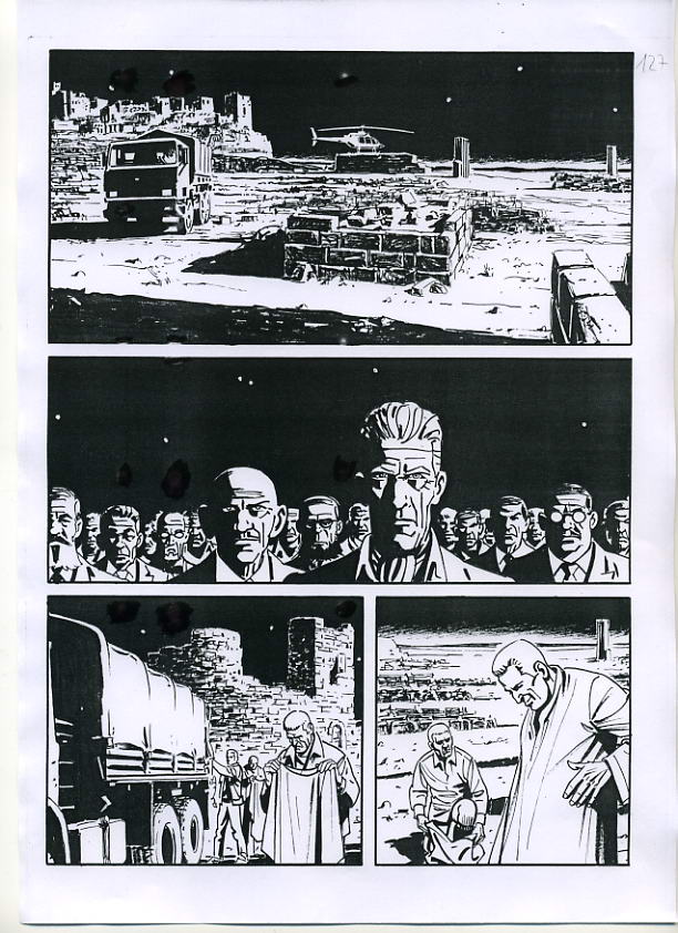 Numero 296 - Tavola 127<br>disegni di Paolo Morales e Davide De Cubellis<br><i>(c) 2008 Bonelli Editore</i>
